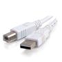 C2G G - USB cable - USB (M) to USB Type B (M) - USB 2.0 - 2 m - white (81561)