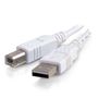 C2G Cbl/2m USB 2.0 A/B wht