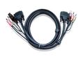 ATEN KVM kabel type I   1,8m USB DVI USB, DVI, Minijack - USB, DVI, Minijack