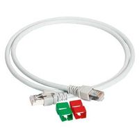 APC ACTASSI CL-MNC5E PATCHCORD 4P CAT5E U/UTP 155MHZ LSZH 0.5M GRE CABL (VDIP181546005)