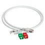 APC ACTASSI CL-MNC5E PATCHCORD 4P CAT5E U/UTP 155MHZ LSZH 2M GREY CABL