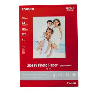CANON GP-501 A4 5 SH GLOSSY PHOTO PAPER A4 (5 SHEETS) (0775B076)