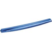 FELLOWES CRYSTAL KEYBOARD WRIST REST BLUE