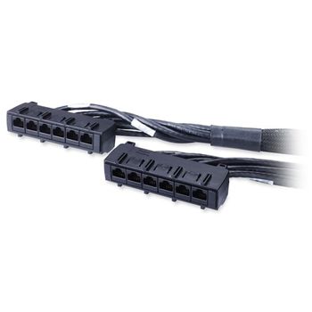 APC Cable/ CAT6 UTP CMR Black 15FT/4.5M (DDCC6-015)