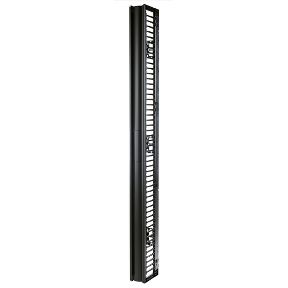 APC Valueline,  Vertical Cable Manager for 2 & 4 Post Racks, 96''H X 6''W, Single-Sided with Door (AR8728)