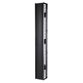 APC Valueline,  Vertical Cable Manager for 2 & 4 Post Racks, 96''H X 12''W, Single-Sided with Door (AR8768)