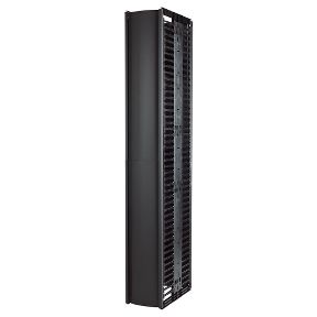 APC Valueline,  Vertical Cable Manager for 2 & 4 Post Racks, 84''H X 12''W, Double-Sided with Doors (AR8775)