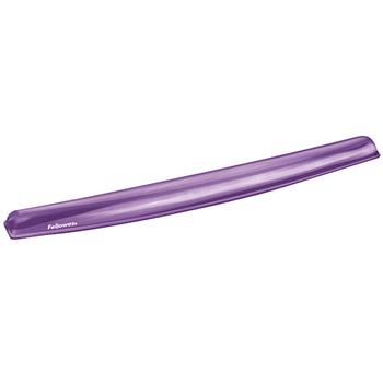 FELLOWES Crystal Gel Keyboard Wrist Rest Purple 9143703 (9143703)