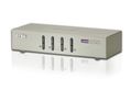 ATEN KVM-switch, 1 konsol styr 4 datorer, VGA/USB