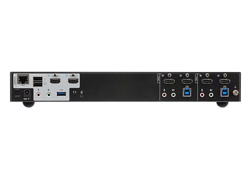 ATEN N CS1842 2-Port USB 3.0 4K HDMI Dual Display KVMP Switch - KVM / audio / USB switch - 2 x KVM / audio / USB - 1 local user - desktop - for VanCryst VS184B (CS1842)