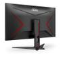 AOC Gaming U28G2AE/ BK - LED monitor - gaming - 28" - 3840 x 2160 4K @ 60 Hz - IPS - 300 cd/m² - 1000:1 - 1 ms - HDMI, DisplayPort - speakers - black, red (U28G2AE/BK)