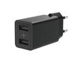 CONCEPTRONIC Althea 2-Port 12W Usb Charger (ALTHEA06B)