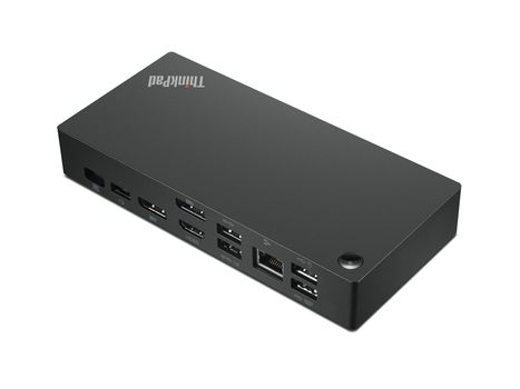 LENOVO Dockingstation - USB-C - HDMI, 2 x DP - 1GbE - 135 Watt - CRU - Europa (40AY0135EU)