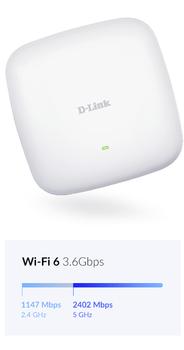 D-LINK AX3600 Wi-Fi 6 Dual-Band PoE  (DAP-X2850)