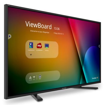 VIEWSONIC ViewBoard IFP4320 - 43" Diagonal Class (42.51" viewable) LED-backlit LCD display - interactive - with touchscreen (multi touch) - 4K UHD (2160p) 3840 x 2160 - Edge Emitting LED (ELED) (IFP4320)