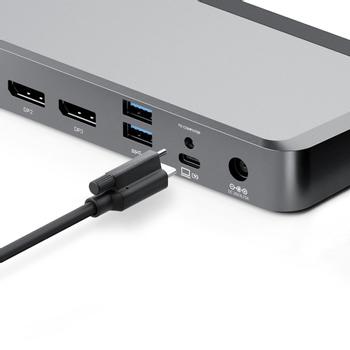 ALOGIC DX3 USB-C Dockningsstation (DUPRDX3-WW)
