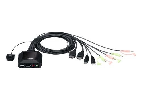 ATEN CS22H - KVM / audio / USB switc (CS22H)
