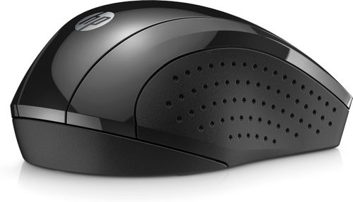 HP P 220 Silent - Mouse - wireless - 2.4 GHz - black - for HP 21, 22, 24, 27, Laptop 15, 17, Pavilion 24, 27, 32, TP01, Pavilion Laptop 13, 14, 15 (391R4AA)
