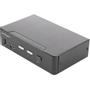 STARTECH StarTech.com 2 Port HDMI KVM Switch, Single Monitor 4K 60Hz Ultra HD HDR, Desktop HDMI 2.0 KVM Switch with 2 Port USB 3.0 Hub (5Gbps) & 4x USB 2.0 HID Ports, Audio, Hotkey Switching,  TAA - KVM with Fa (SV231HU34K6)