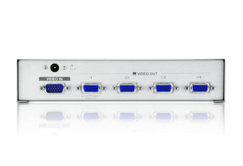 ATEN 4 Port Video Splitter, 250 MHz (VS94A-AT-G)