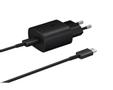 SAMSUNG Mains charger RAPIDE 25W Port  (EP-TA800NBEG)