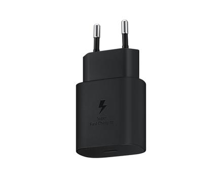SAMSUNG Mains charger RAPIDE 25W Port  (EP-TA800NBEG)