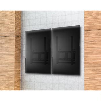 STARTECH Portrait/ Vertical TV Wall Mount For 40-55inch VESA TVs 110lb/ 50kg Tilting w/ Lockable Security Bar (FPWTLTPORT)
