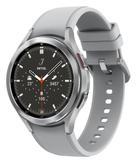 Samsung Galaxy Watch4 Classic - sølvfarget - smartklokke med åskamsportsbånd - sølv - 16GB - tysk versjon (SM-R895FZSADBT)