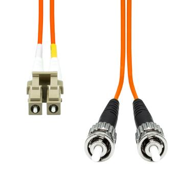ProXtend LC-ST UPC OM2 Duplex MM Fiber Cable 2M (FO-LCSTOM2D-002)