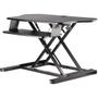 STARTECH Corner Sit Stand Desk Converter w/ Keyboard Tray - Height Adjustable Ergonomic Desktop Standing Workstation (ARMSTSCORNR)