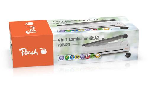 PEACH Laminiergerät 3  in 1 Laminater & Cutter PBP420 , A3 (PBP420)