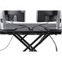 STARTECH Corner Sit Stand Desk Converter with Keyboard Tray - Large Surface (35IN x 21IN) - Height Adjustable Ergonomic Desktop/ Tabletop Standing Workstation - Supports Dual Monitors NS (ARMSTSCORNR)
