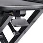 STARTECH Corner Sit Stand Desk Converter w/ Keyboard Tray - Height Adjustable Ergonomic Desktop Standing Workstation (ARMSTSCORNR)