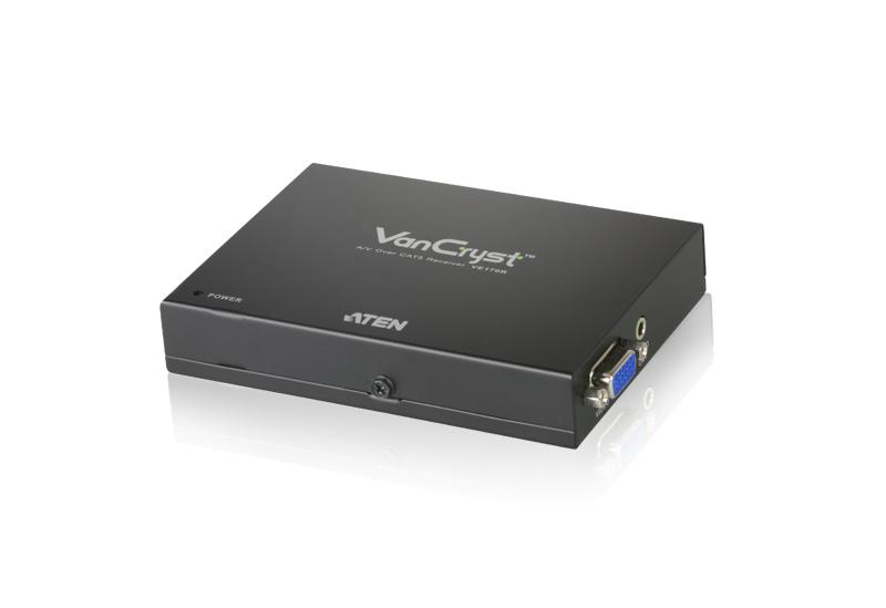 ATEN - VanCryst VE170R Cat 5 Audio/Video Receiver Unit - video/lyd-forlenger