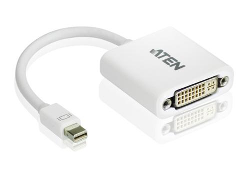 ATEN mini DisplayPort till DVI-I singlelink adapter, ha - ho, 0,2m,vit (VC960-AT)