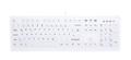 CHERRY AK-C8100 PROT. KEYBOARD WHITE PERP (AK-C8100F-U1-W/GE)