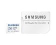 SAMSUNG EVO Plus MB-MC256KA - Flashgeheugenkaart (microSDXC-naar-SD-adapter inbegrepen) - 256 GB - A2 / Video Class V30 / UHS-I U3 / Class10 - microSDXC UHS-I - wit (MB-MC256KA/EU)