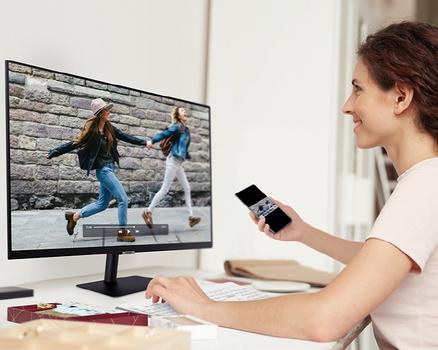 SAMSUNG Ls32Am504Nr 81.3 Cm (32")  (LS32AM504NRXEN)