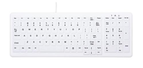 CHERRY AK-C7000F COMP CORD STD KB US COMPACT NUMPAD STANDARD WHITE PERP (AK-C7000F-U1-W/US)