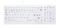 CHERRY AK-C7000F COMP CORD IP68 KB NOR COMPACT NUMPAD IP68 WHITE PERP (AK-C7000F-UVS-W/NOR)