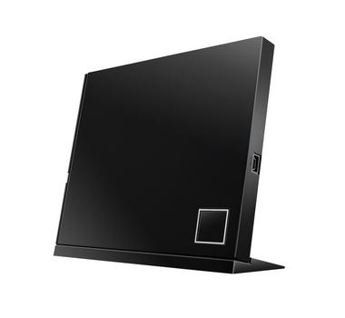 ASUS SBW-06D2X-U BluRay Slim Line USB2.0 black 6x BD-R SL/DL 8x DVD±R 6x DVD±R DL 5x DVD-RAM USB 2.0 incl.Cyberlink (90-DT20305-UA199KZ)