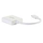 C2G USB C to DisplayPort Adapter Converter - USB Type C to DisplayPort White - Extern videoadapter - USB 3.1 - DisplayPort - vit (80520)