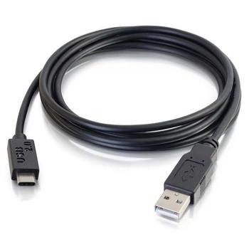 C2G G 4m USB 2.0 USB Type C to USB A Cable M/M - USB C Cable Black - USB cable - USB (M) to 24 pin USB-C (M) - USB 2.0 - 4 m - molded - black (88873)