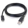 C2G G 4m USB 2.0 USB Type C to USB A Cable M/M - USB C Cable Black - USB cable - USB (M) to 24 pin USB-C (M) - USB 2.0 - 4 m - molded - black (88873)