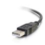 C2G 1m USB 2.0 USB Type C to USB A Cable M/M - USB C Cable Black - USB-kabel - USB (hane) till 24 pin USB-C (hane) - USB 2.0 - 1 m - formpressad - svart (88870)