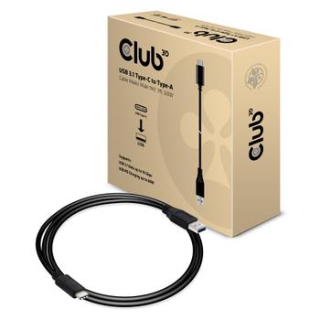 CLUB 3D Club3D USB 3.1 Typ C Anschlusskabel > Typ A PowerDeliv.St/ St retail (CAC-1523)