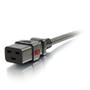 C2G Strömkabel - IEC 60320 C19 till IEC 60320 C20 - AC 250 V - 15 A - 90 cm - svart (80708)