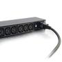 C2G Strömkabel - IEC 60320 C19 till IEC 60320 C20 - AC 250 V - 15 A - 90 cm - svart (80708)
