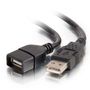 C2G 1m USB A/A EXT CBL BLK