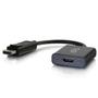 C2G G DisplayPort to HDMI Active Adapter 4K UHD - Video Converter - Black - Adapter - DisplayPort male to HDMI female - triple shielded - black - 4K support (84306)